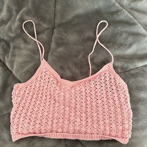 Brand new LA hearts knit crop top  never worn